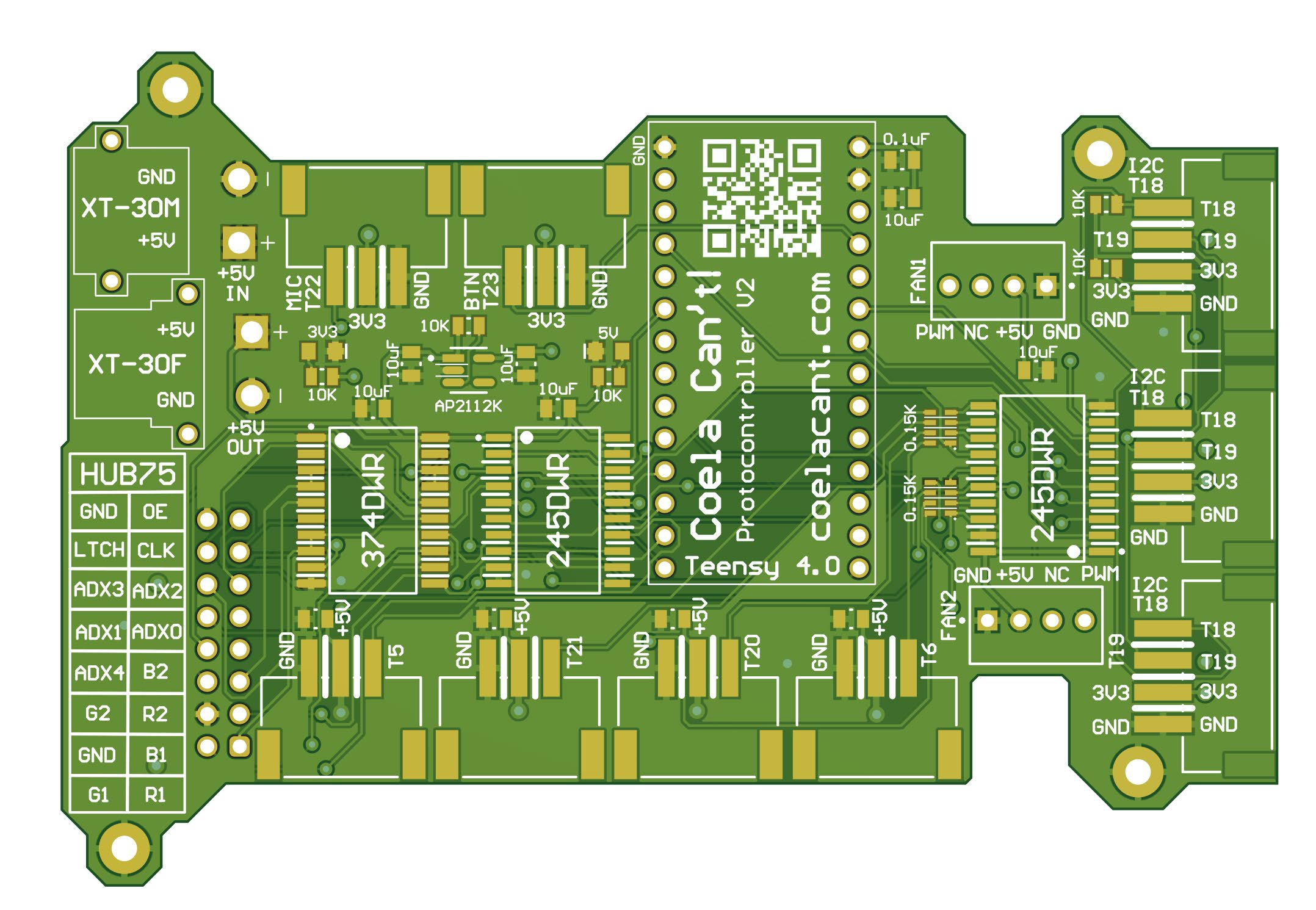 Top Layer 3D View without Bodies