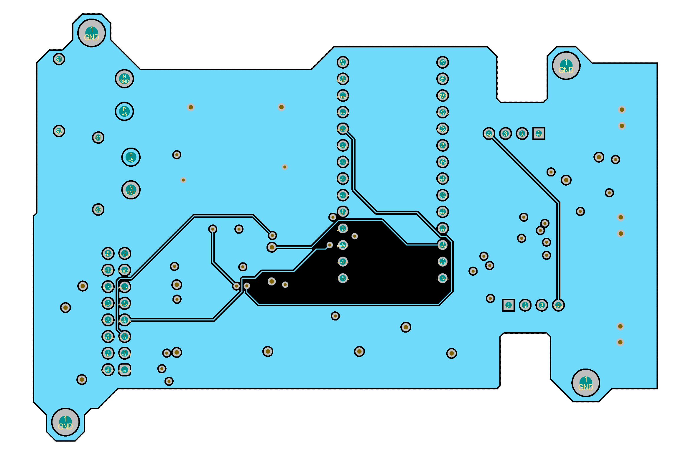 Middle Signal Copper Layer 2